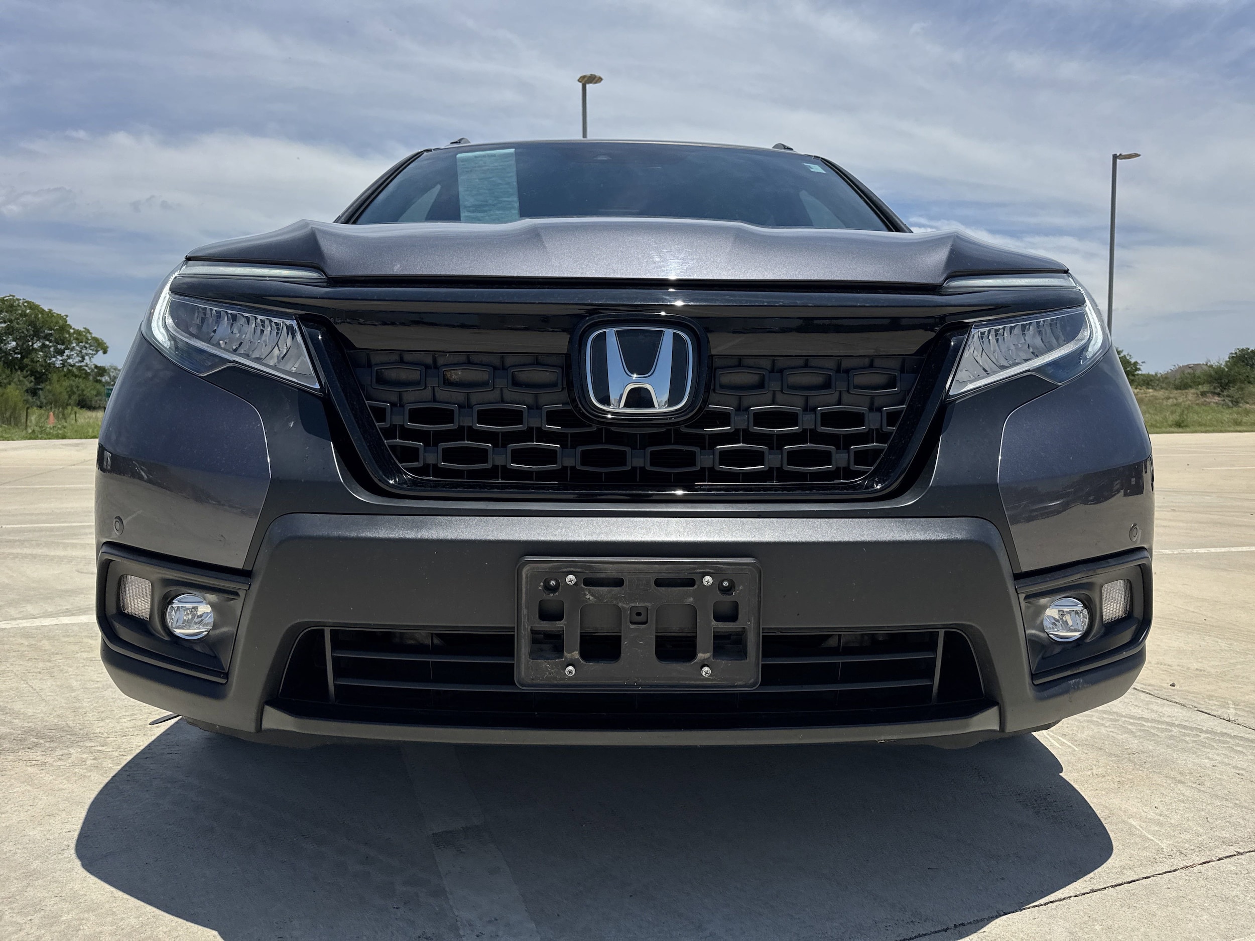 Certified 2019 Honda Passport Touring with VIN 5FNYF7H94KB006000 for sale in Selma, TX