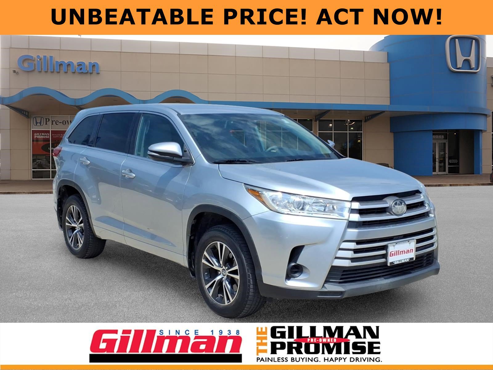 Used 2018 Toyota Highlander LE I4