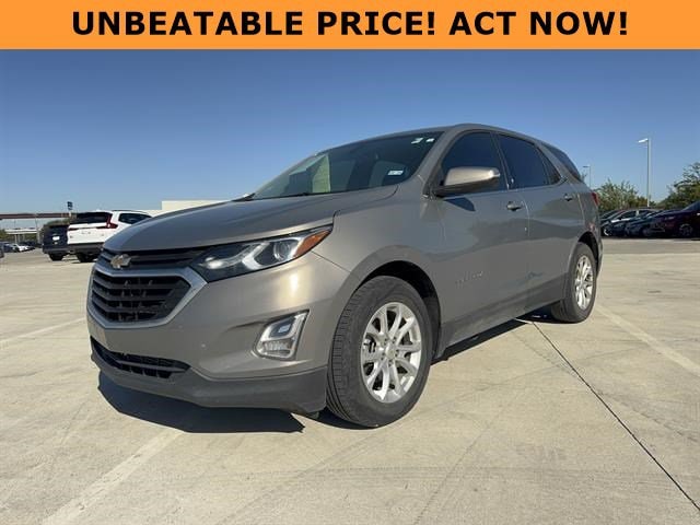 Used 2018 Chevrolet Equinox LT with VIN 3GNAXJEV6JS553697 for sale in Schertz, TX