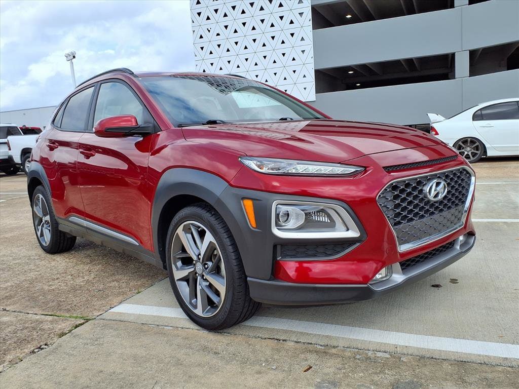 Used 2021 Hyundai Kona Limited with VIN KM8K3CA50MU746597 for sale in San Benito, TX