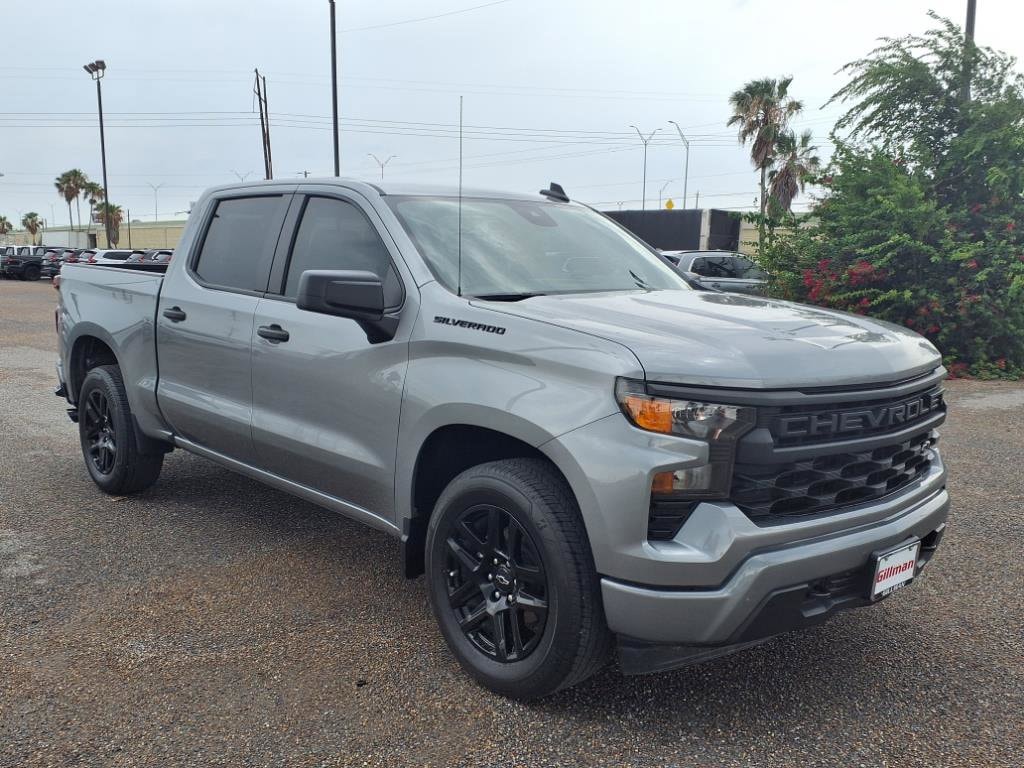 Used 2023 Chevrolet Silverado 1500 Custom with VIN 3GCPABEK3PG341707 for sale in San Benito, TX