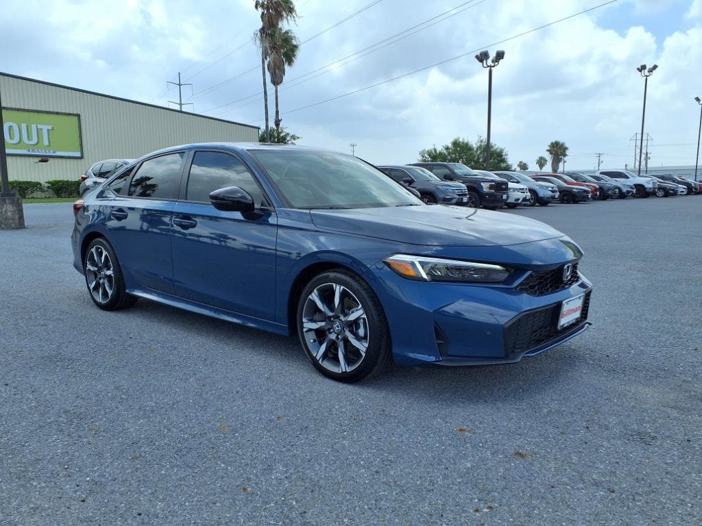 Used 2025 Honda Civic Sport Touring with VIN 2HGFE4F83SH326598 for sale in San Benito, TX