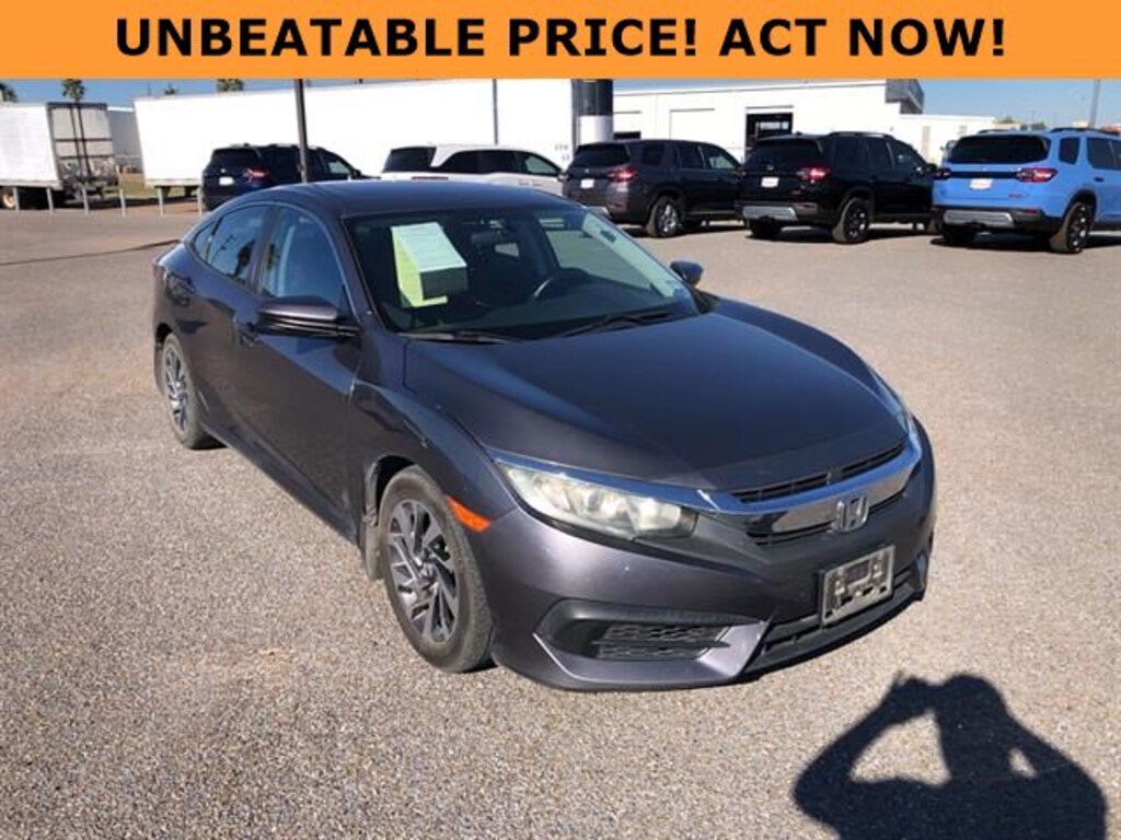 Certified 2016 Honda Civic EX Sedan