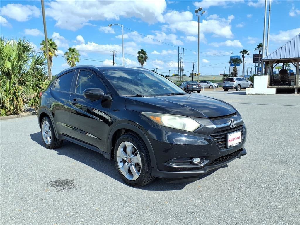 Certified 2016 Honda HR-V EX-L with VIN 3CZRU5H75GM700866 for sale in San Benito, TX