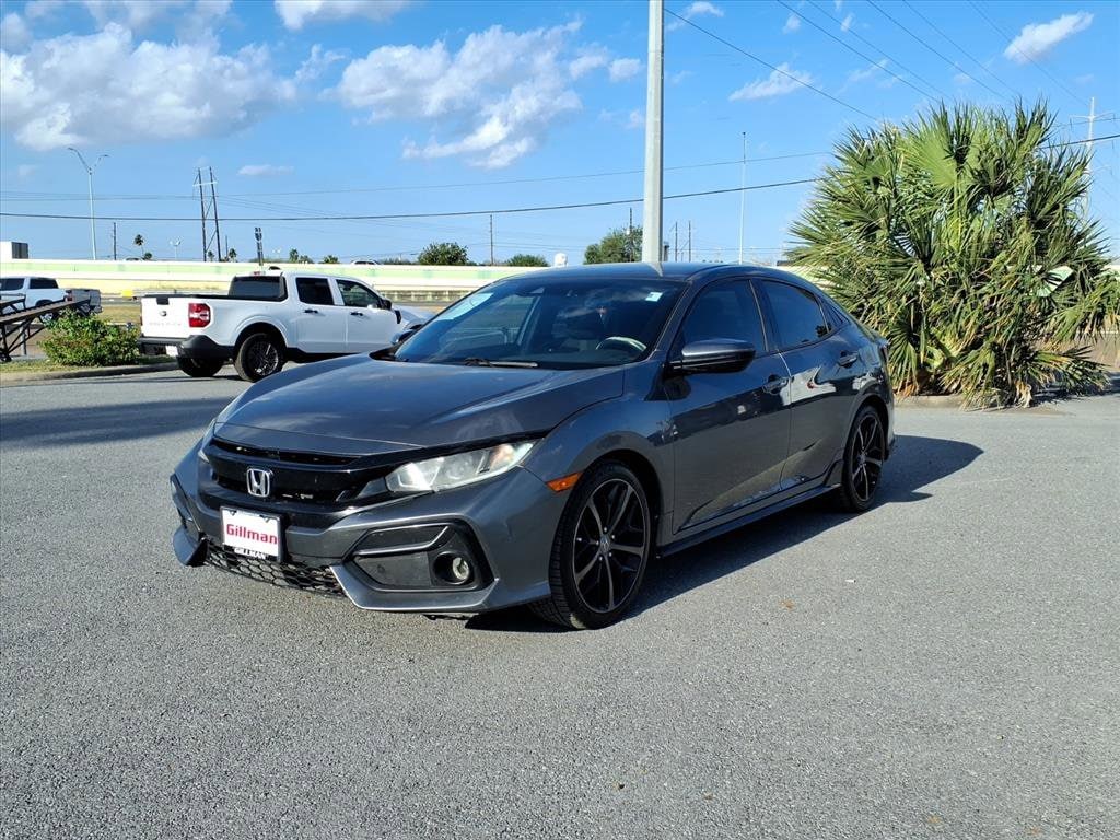 Certified 2021 Honda Civic Sport Hatchback