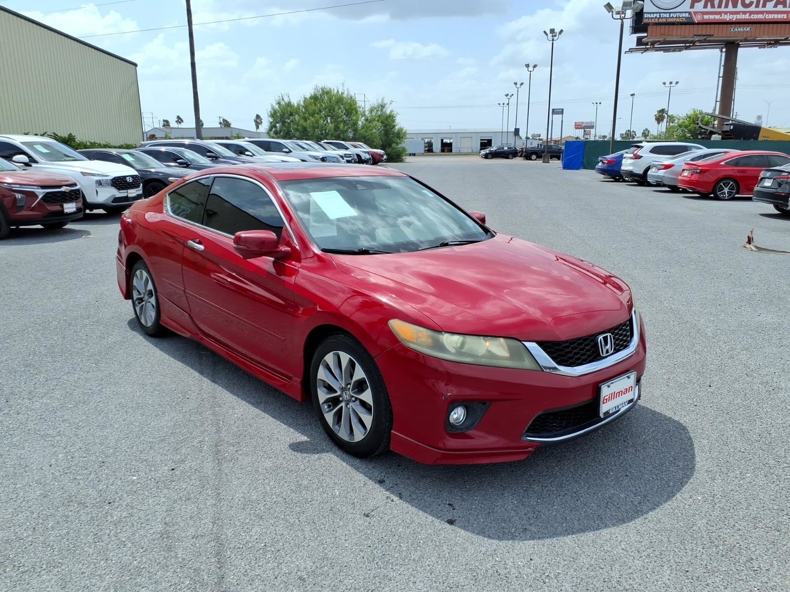 Used 2014 Honda Accord EX-L with VIN 1HGCT1B83EA006715 for sale in San Benito, TX
