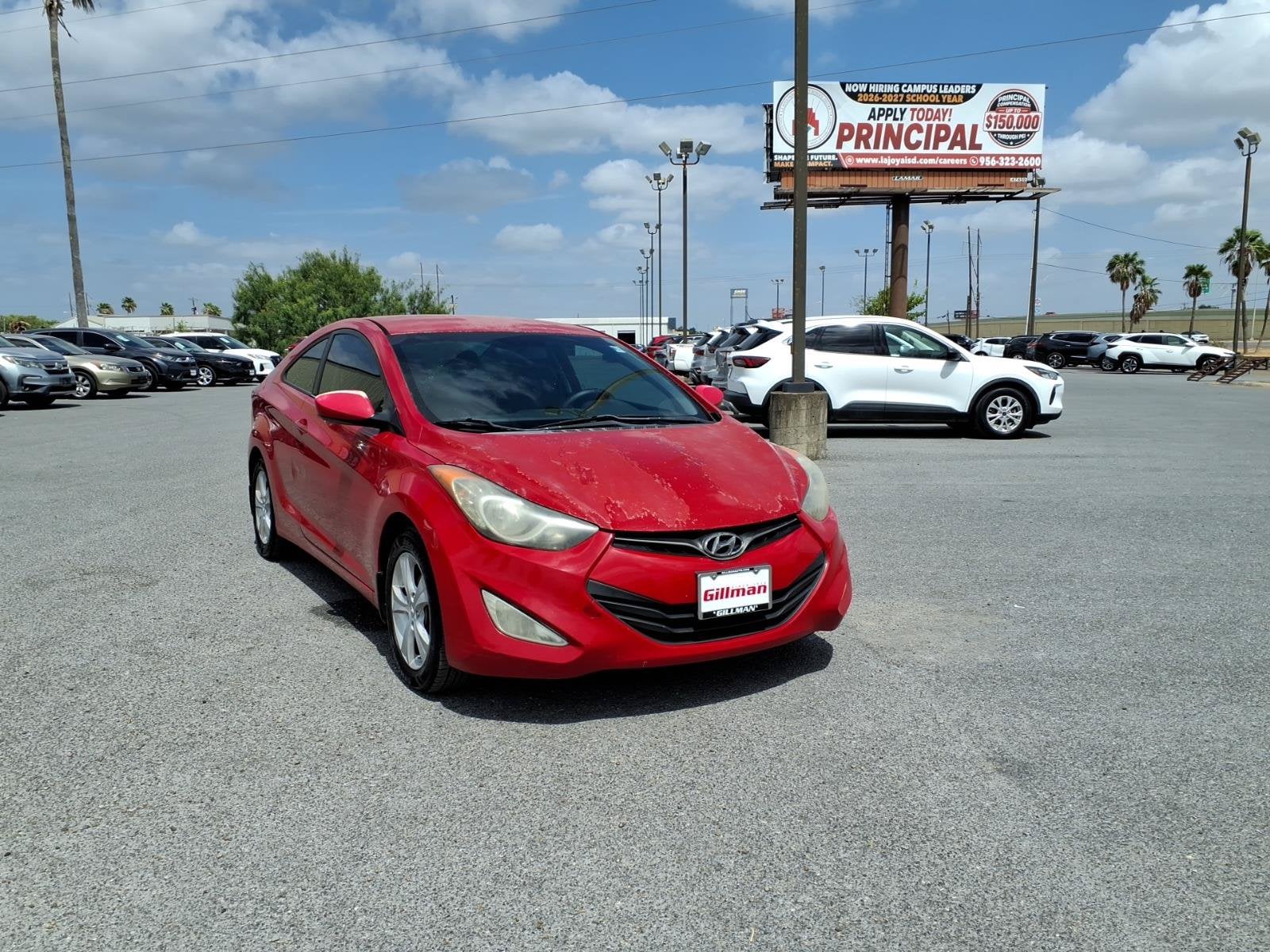 Used 2013 Hyundai Elantra Coupe SE with VIN KMHDH6AE5DU016972 for sale in San Benito, TX