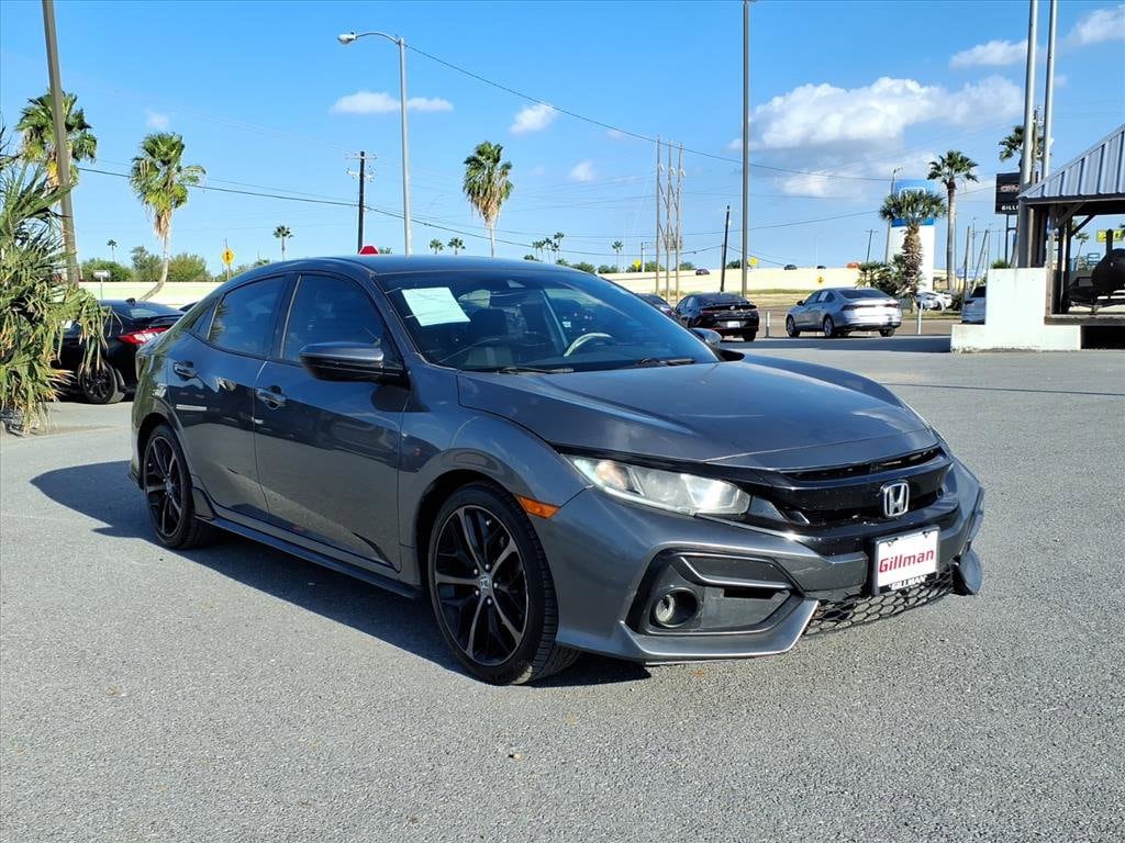 Certified 2021 Honda Civic Sport Hatchback