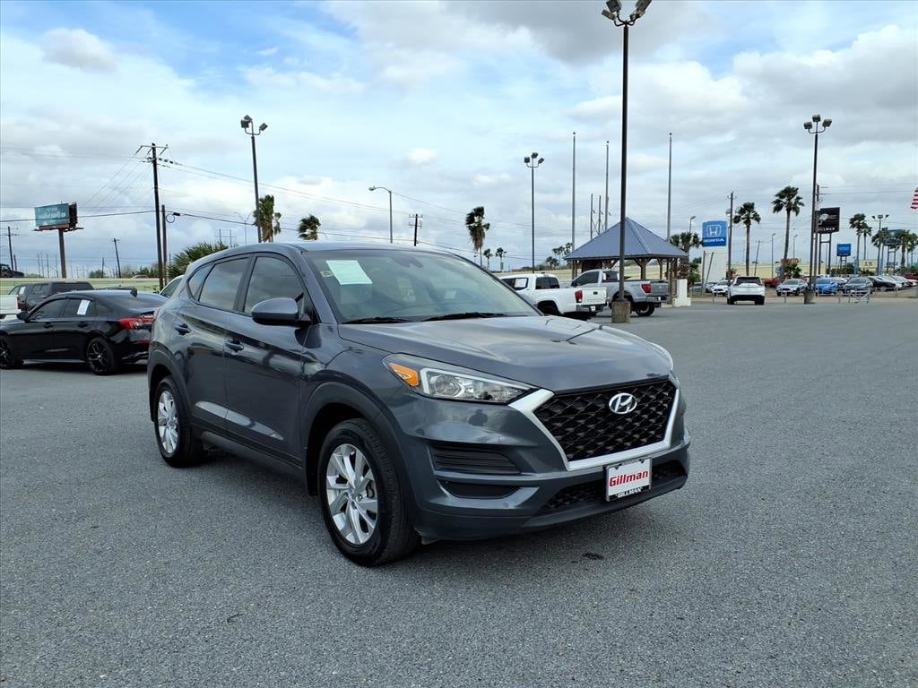 Used 2021 Hyundai Tucson SE with VIN KM8J23A44MU289542 for sale in San Benito, TX