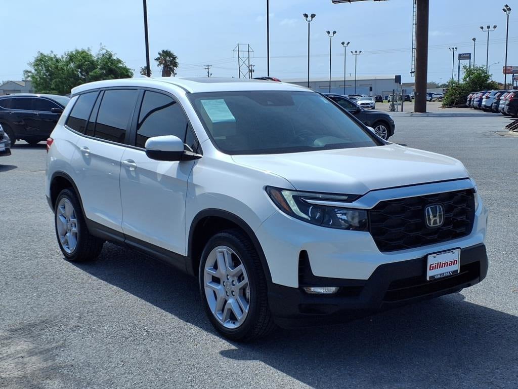 Used 2024 Honda Passport EX-L with VIN 5FNYF8H59RB019256 for sale in San Benito, TX