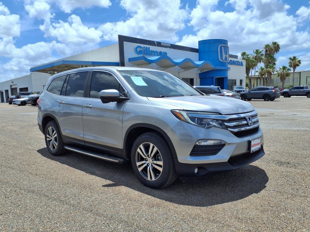 Used 2017 Honda Pilot EX-L with VIN 5FNYF5H58HB047546 for sale in San Benito, TX