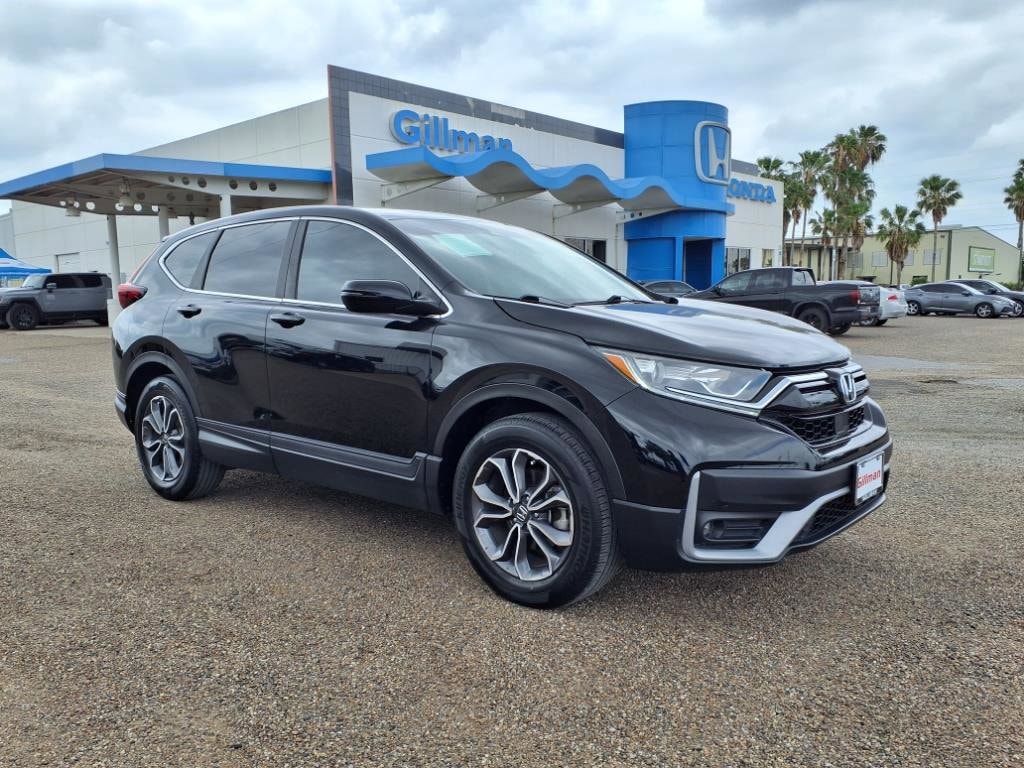 Used 2022 Honda CR-V EX with VIN 5J6RW1H50NA017954 for sale in San Benito, TX