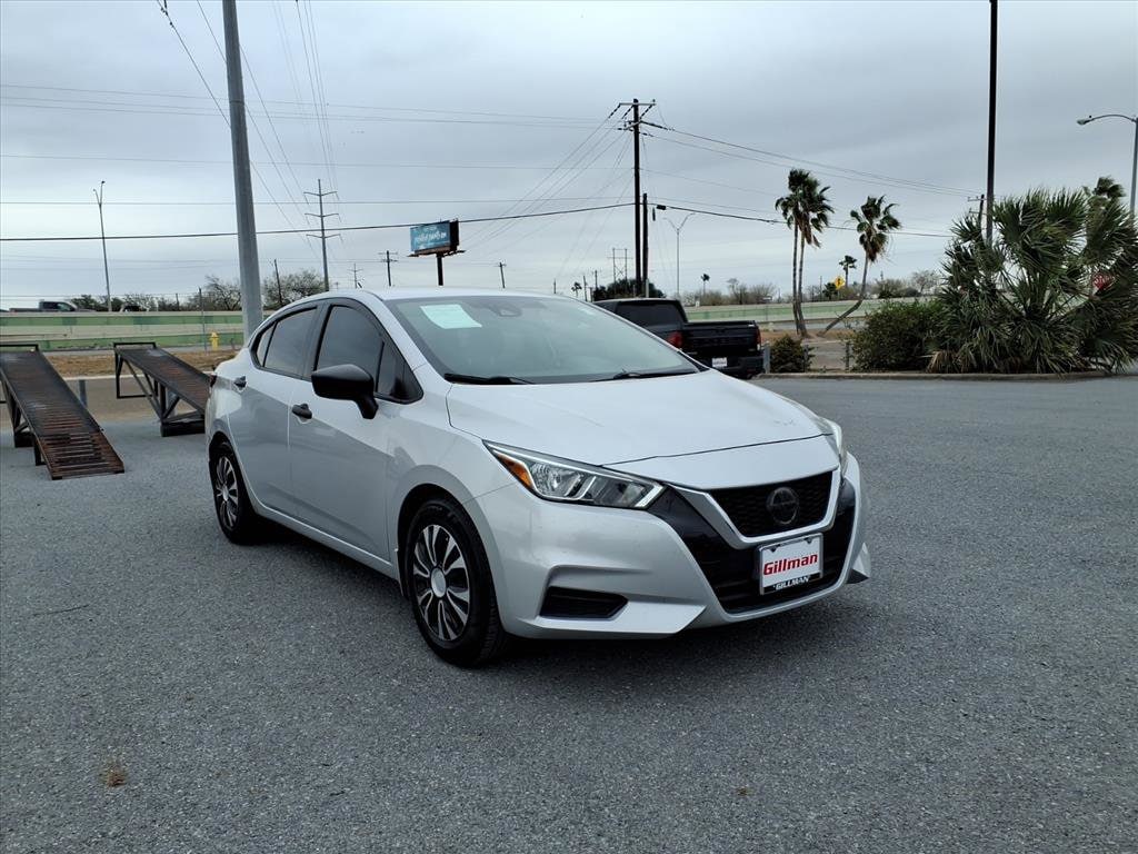 Used 2020 Nissan Versa Sedan S with VIN 3N1CN8DV0LL866844 for sale in San Benito, TX