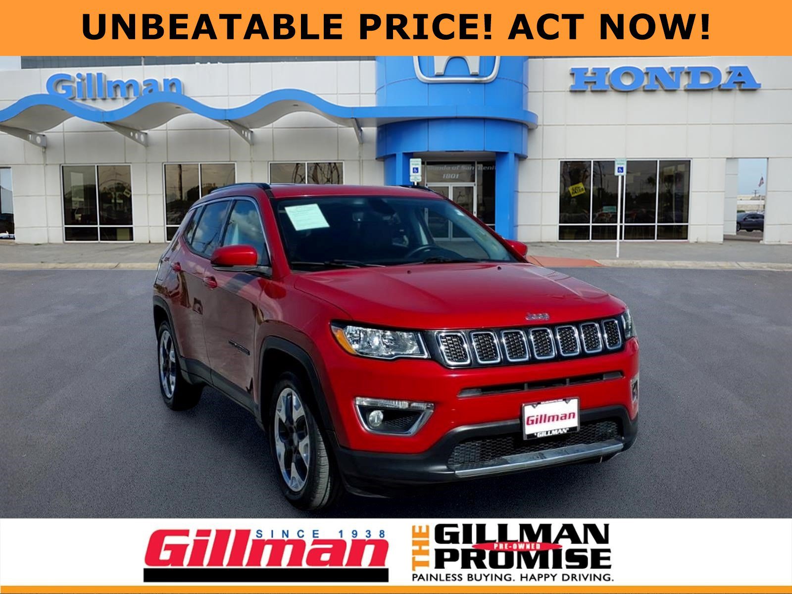 Used 2019 Jeep Compass Limited