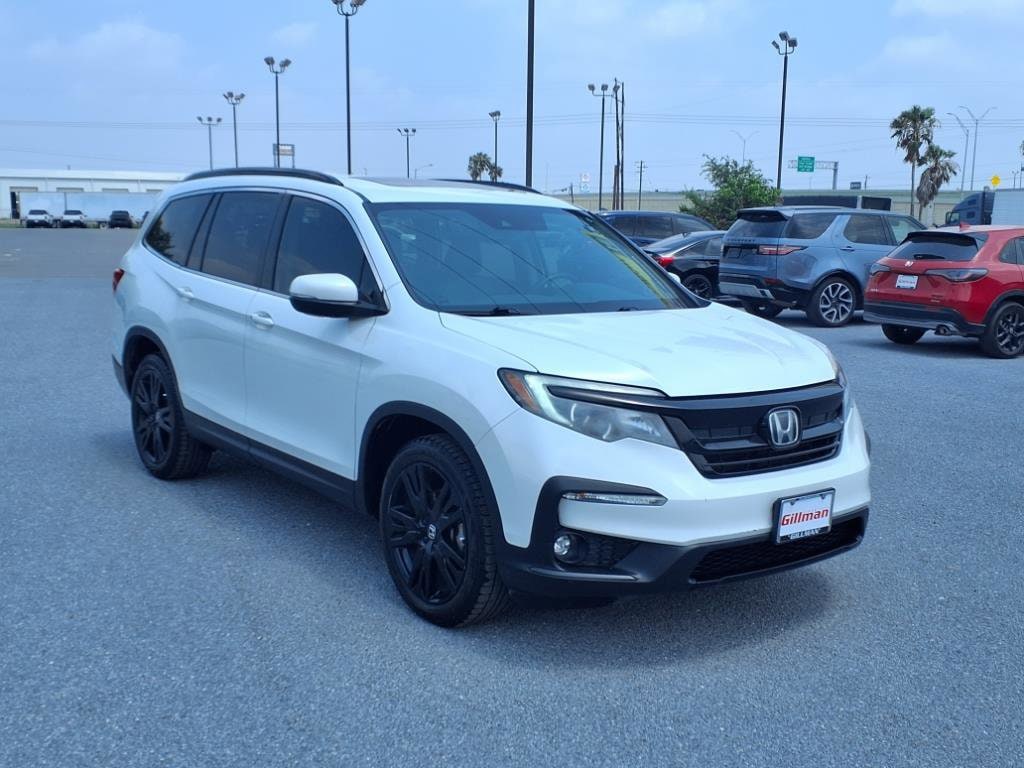Used 2021 Honda Pilot SE with VIN 5FNYF5H28MB047885 for sale in San Benito, TX