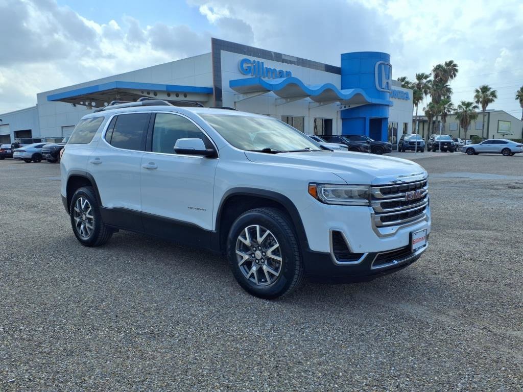 Used 2022 GMC Acadia SLE with VIN 1GKKNKL43NZ164239 for sale in San Benito, TX