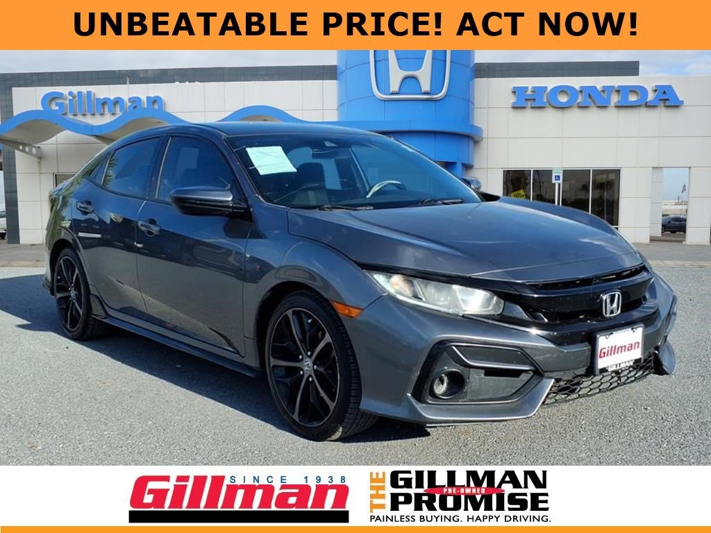 Certified 2021 Honda Civic Sport Hatchback