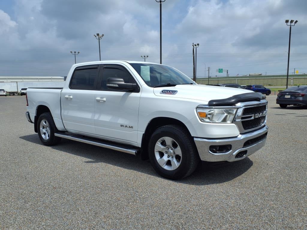Used 2022 RAM Ram 1500 Pickup Big Horn/Lone Star with VIN 1C6RREFM7NN446524 for sale in San Benito, TX