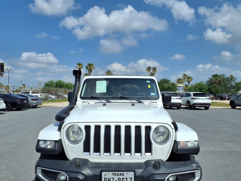 Used 2018 Jeep All-New Wrangler Unlimited Sahara with VIN 1C4HJXEG3JW176621 for sale in San Benito, TX