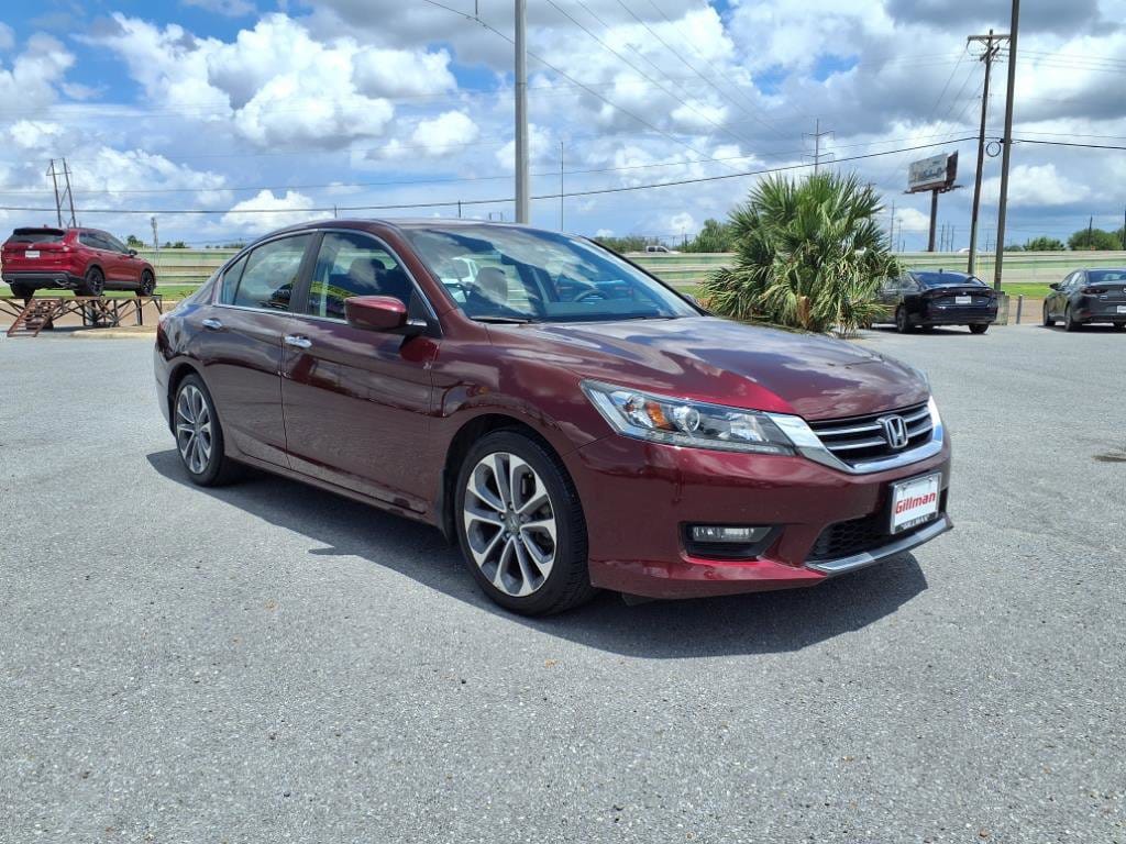 Used 2014 Honda Accord Sport with VIN 1HGCR2F56EA124648 for sale in San Benito, TX