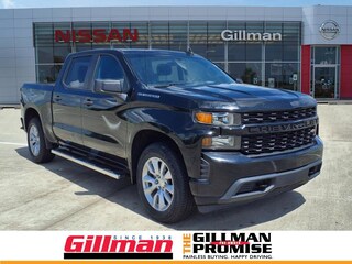 Used 2021 Chevrolet Silverado 1500 Custom Truck Crew Cab MT0568A near San Antonio, TX