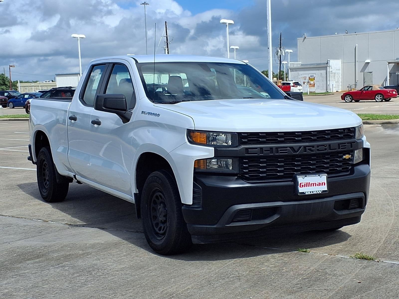 Used 2020 Chevrolet Silverado 1500 Work Truck with VIN 1GCRWAEH5LZ300451 for sale in Rosenberg, TX