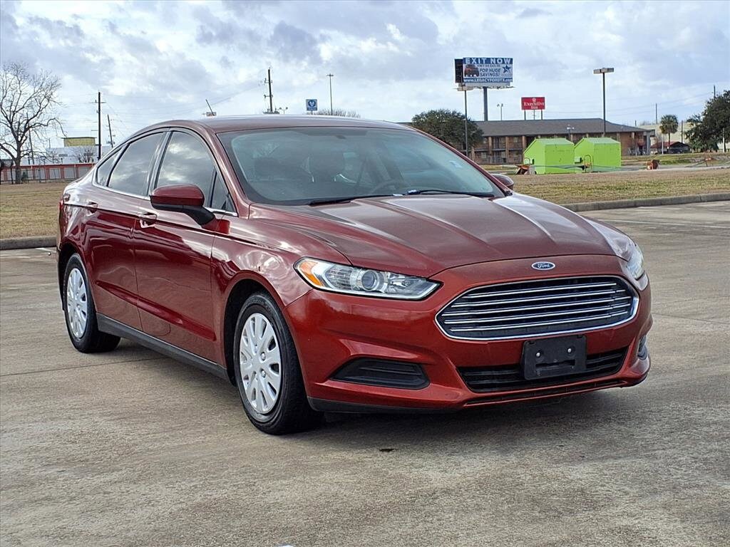 Used 2014 Ford Fusion S with VIN 3FA6P0G73ER201915 for sale in Rosenberg, TX