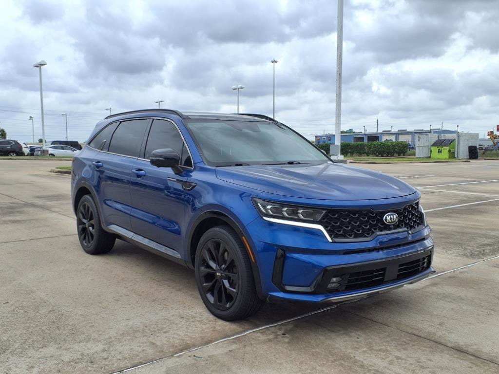 Used 2021 Kia Sorento SX Prestige with VIN 5XYRK4LF0MG014005 for sale in Rosenberg, TX