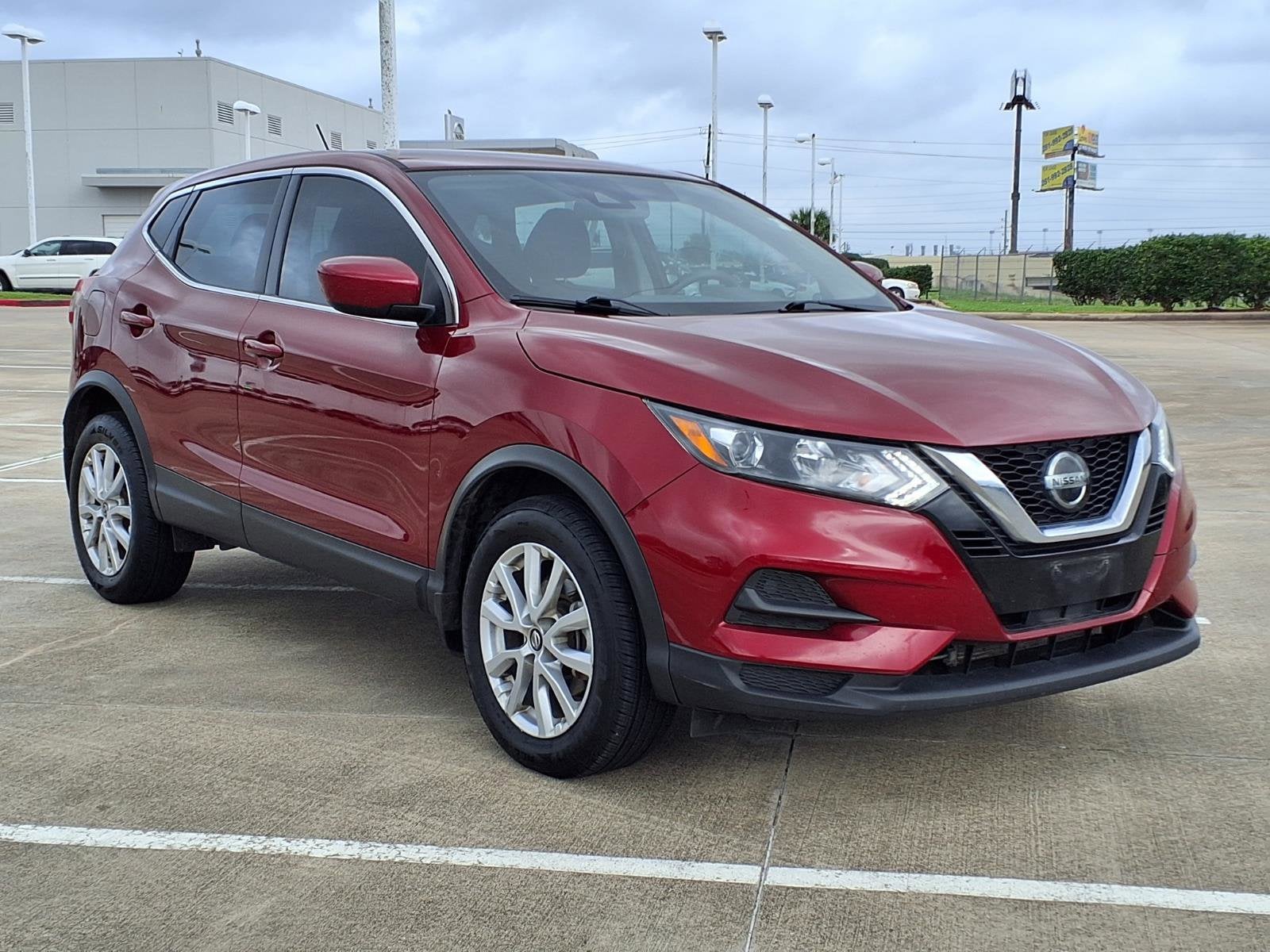 Used 2021 Nissan Rogue Sport S with VIN JN1BJ1AV7MW323456 for sale in Rosenberg, TX