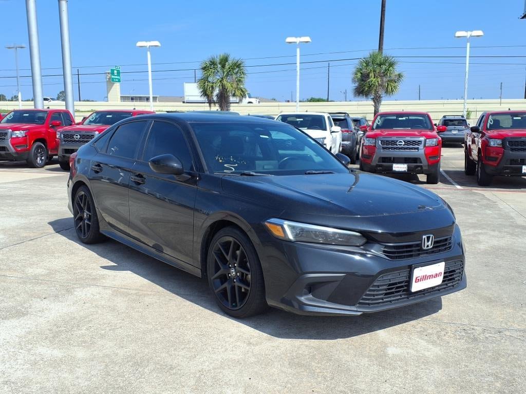 Used 2022 Honda Civic Sport with VIN 2HGFE2F54NH539879 for sale in Rosenberg, TX