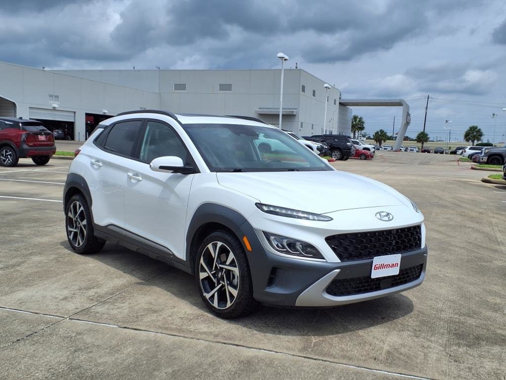 Used 2023 Hyundai Kona Limited with VIN KM8K53A33PU049681 for sale in Rosenberg, TX