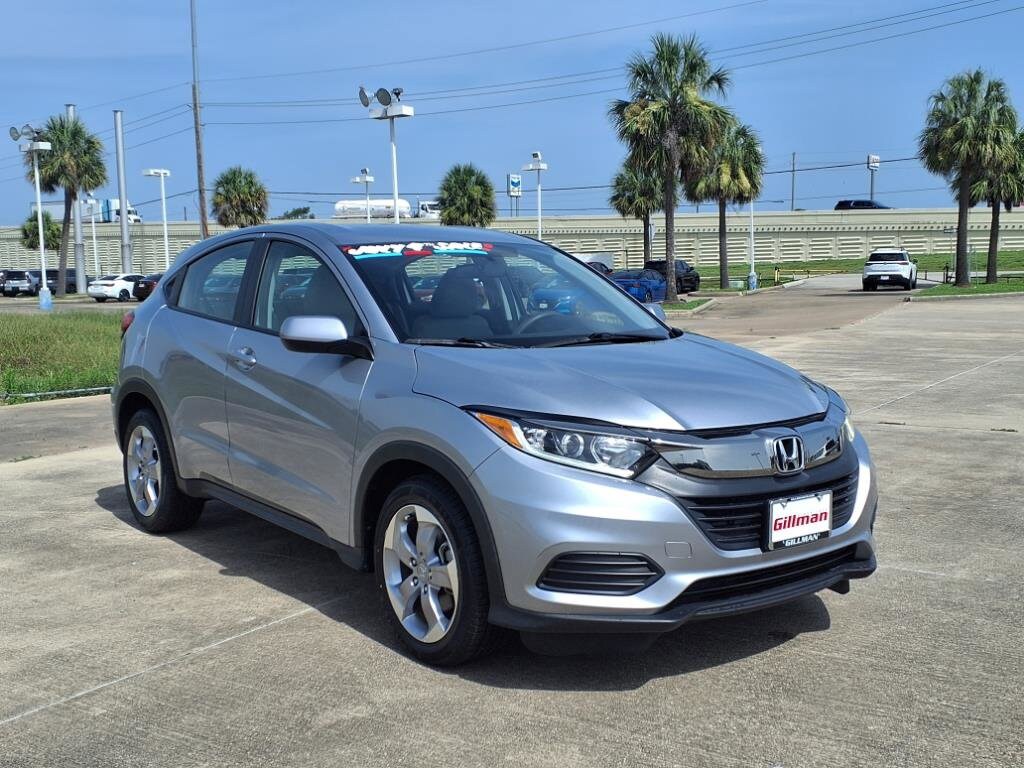 Used 2022 Honda HR-V LX with VIN 3CZRU5H37NM734172 for sale in Rosenberg, TX