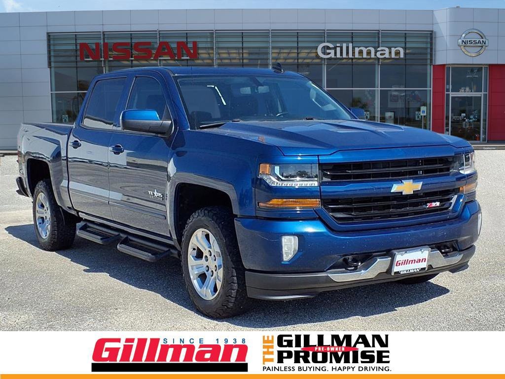 Used 2018 Chevrolet Silverado 1500 1500LT 4WD Crew Cab Pickup
