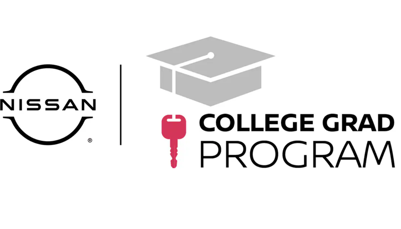 Nissan College Grad Program Banner with Circle R Trademark