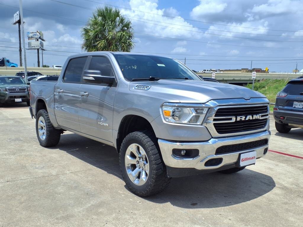 Used 2019 RAM Ram 1500 Pickup Big Horn/Lone Star with VIN 1C6SRFFT0KN699002 for sale in Rosenberg, TX