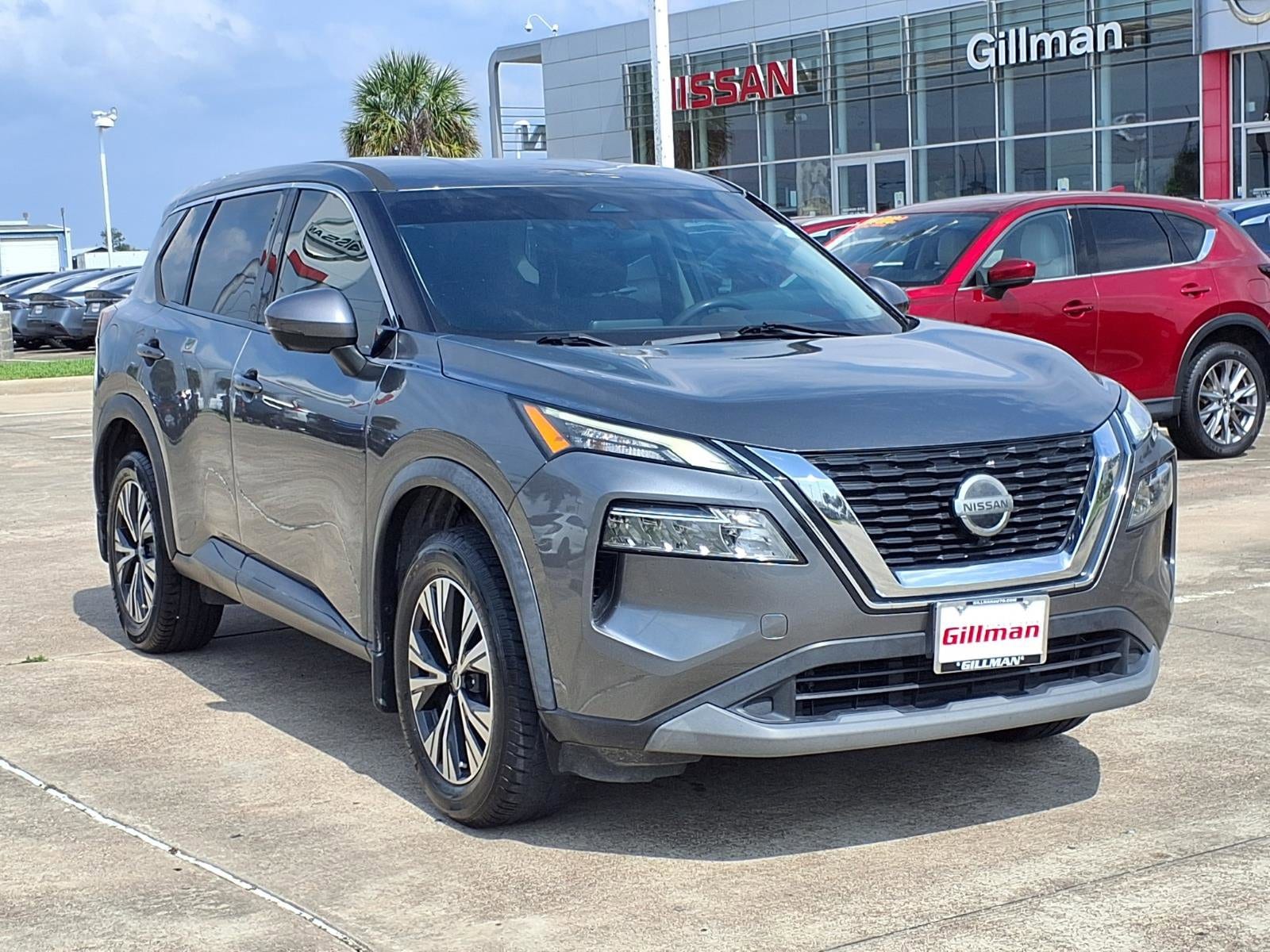 Used 2021 Nissan Rogue SV with VIN 5N1AT3BA2MC795863 for sale in Rosenberg, TX