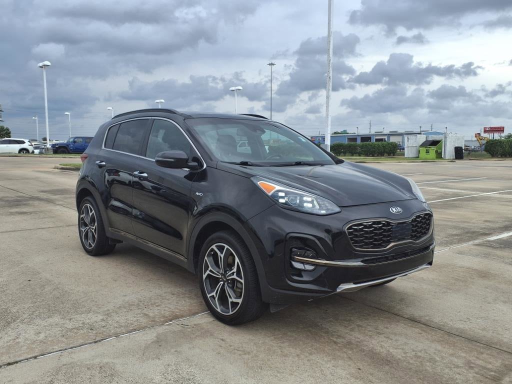 Used 2021 Kia Sportage SX Turbo with VIN KNDPRCA68M7893492 for sale in Rosenberg, TX
