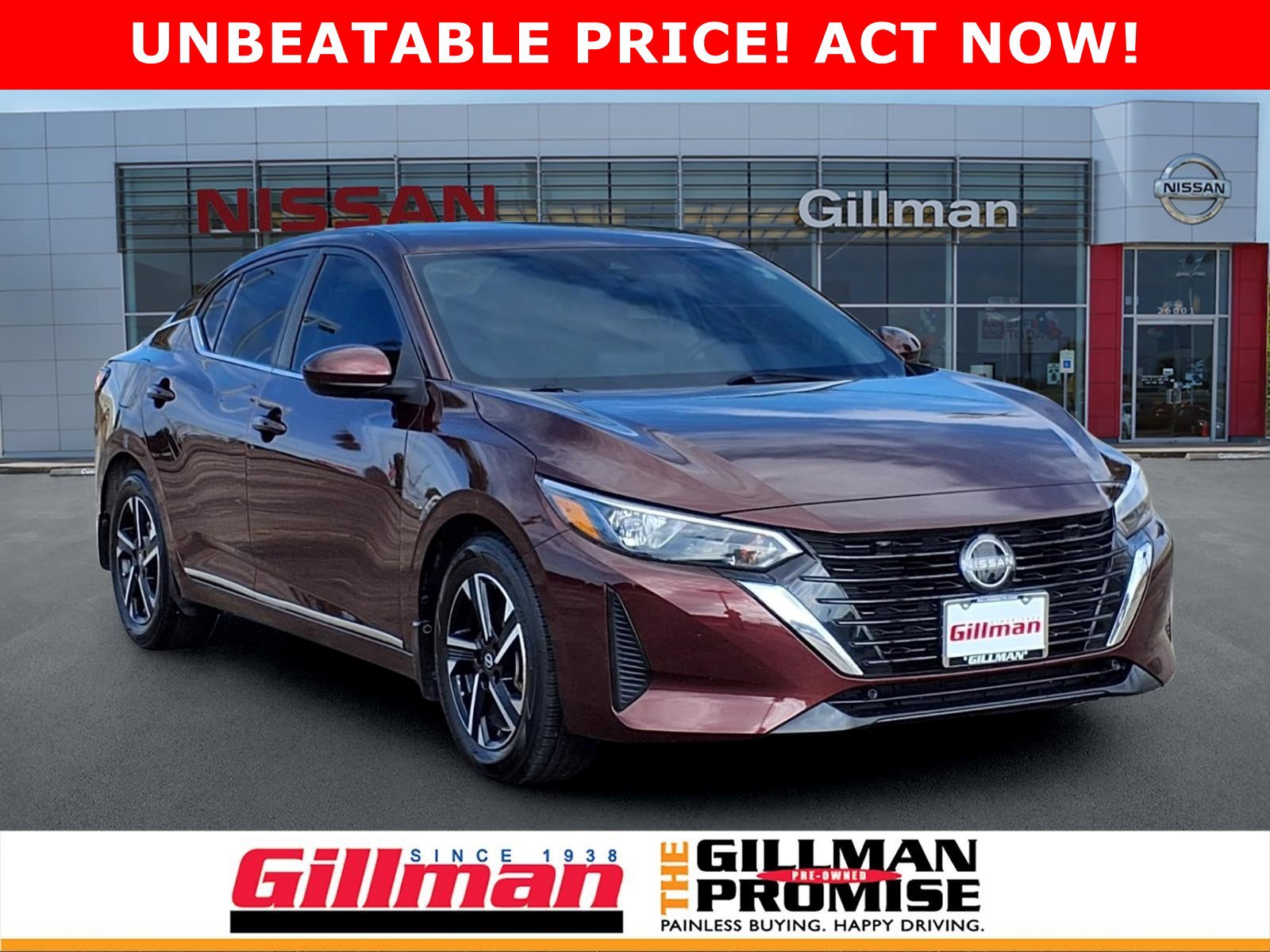 Certified Pre-Owned 2024 Nissan Sentra SV