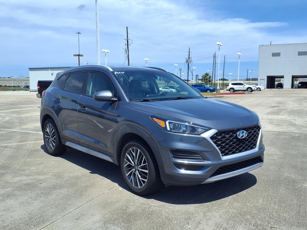 Used 2021 Hyundai Tucson SEL with VIN KM8J33AL1MU295559 for sale in Rosenberg, TX