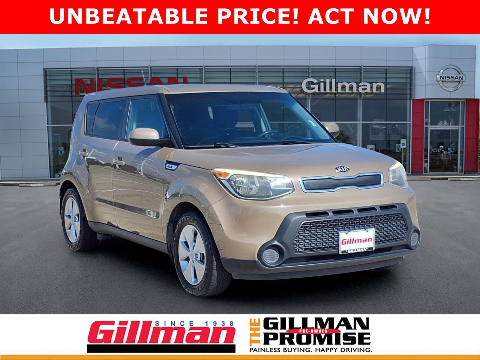 Used 2015 Kia Soul Base with VIN KNDJN2A29F7169290 for sale in Rosenberg, TX