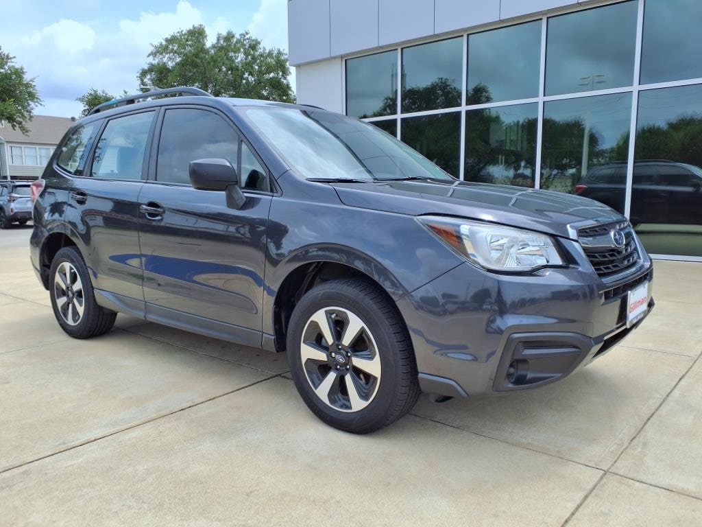 Used 2018 Subaru Forester Base with VIN JF2SJABC9JH579562 for sale in Houston, TX