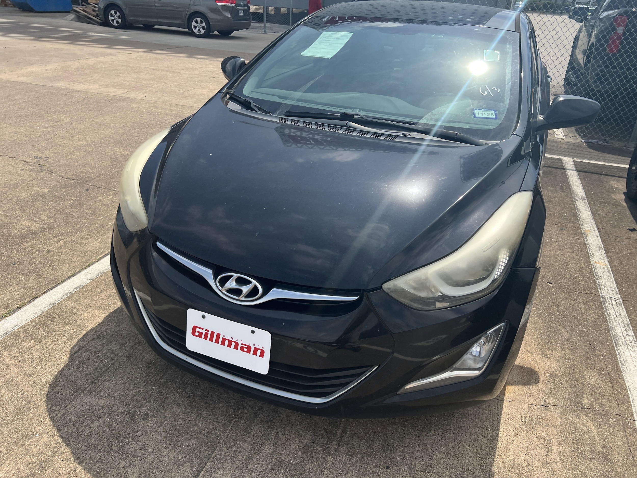 Used 2016 Hyundai Elantra SE with VIN KMHDH4AEXGU581968 for sale in Houston, TX