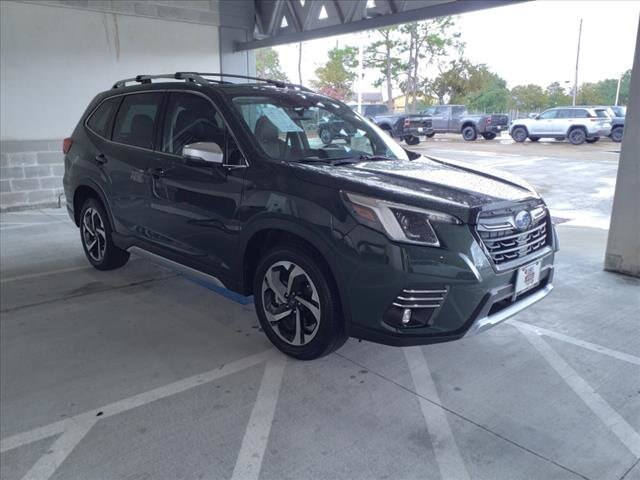 Certified 2023 Subaru Forester Touring with VIN JF2SKARC4PH412019 for sale in Houston, TX