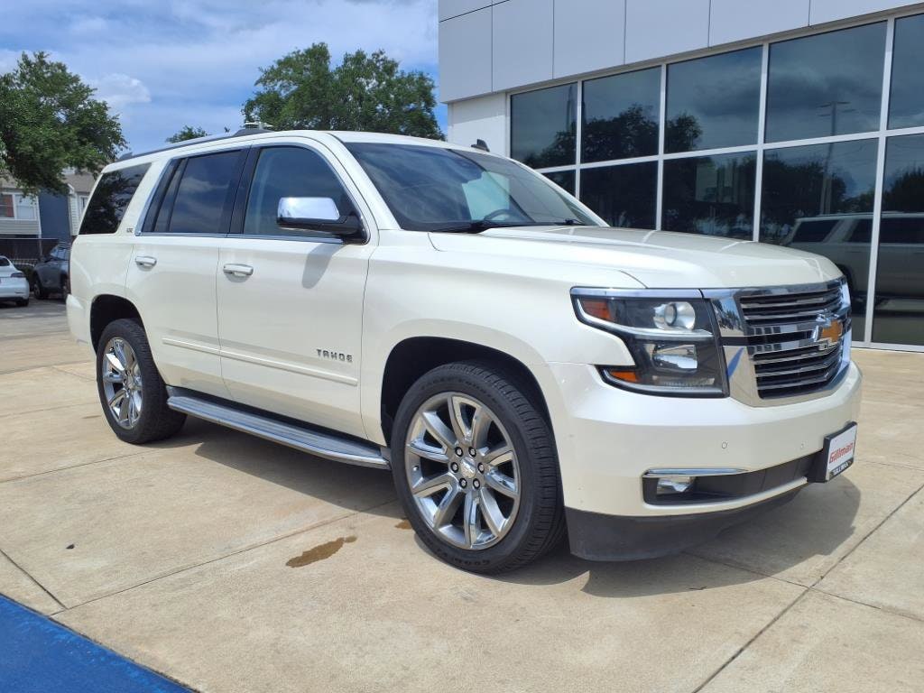 Used 2015 Chevrolet Tahoe LTZ with VIN 1GNSCCKC4FR200724 for sale in Houston, TX