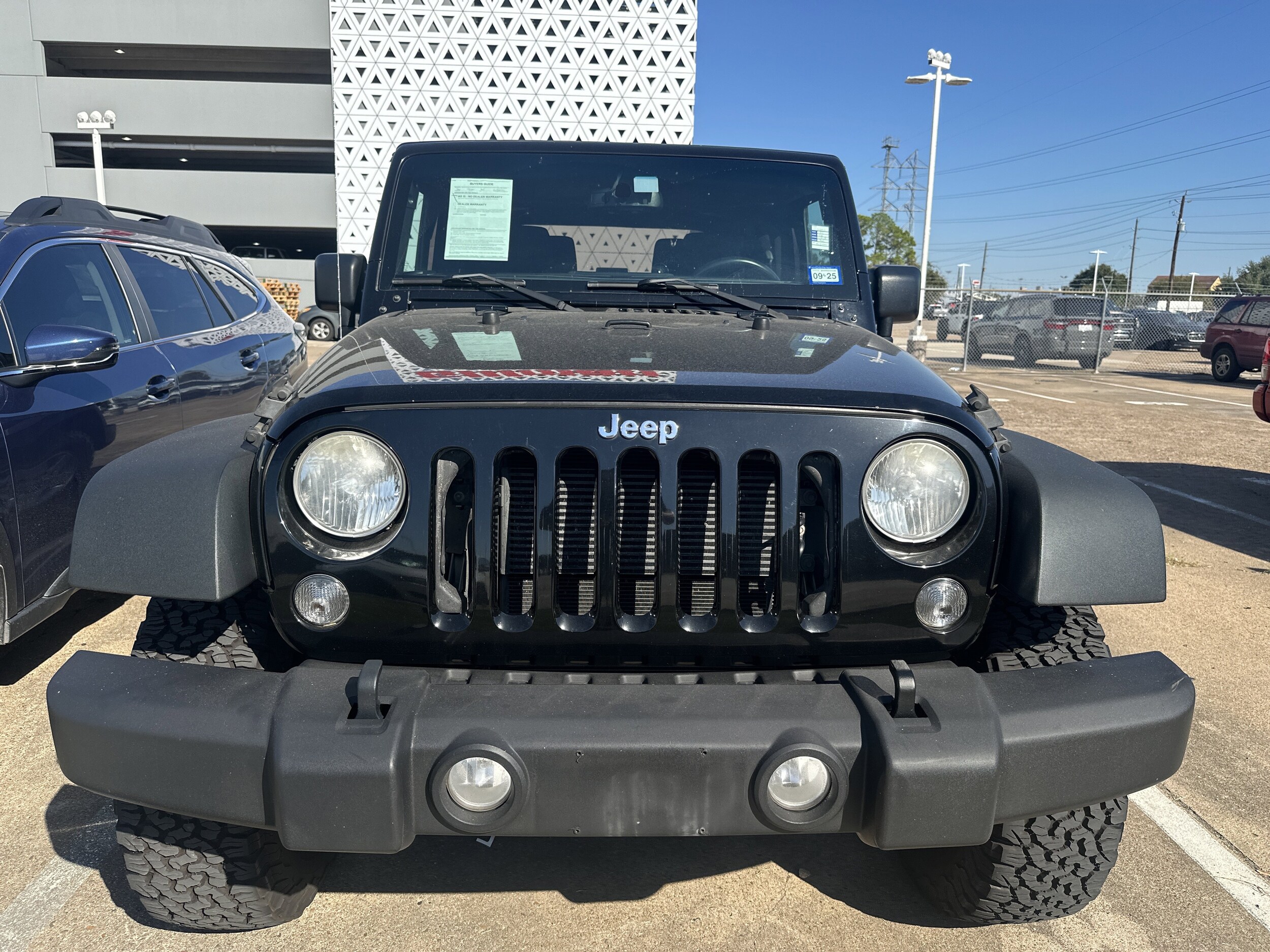 2015 Jeep Wrangler Sport photo 2