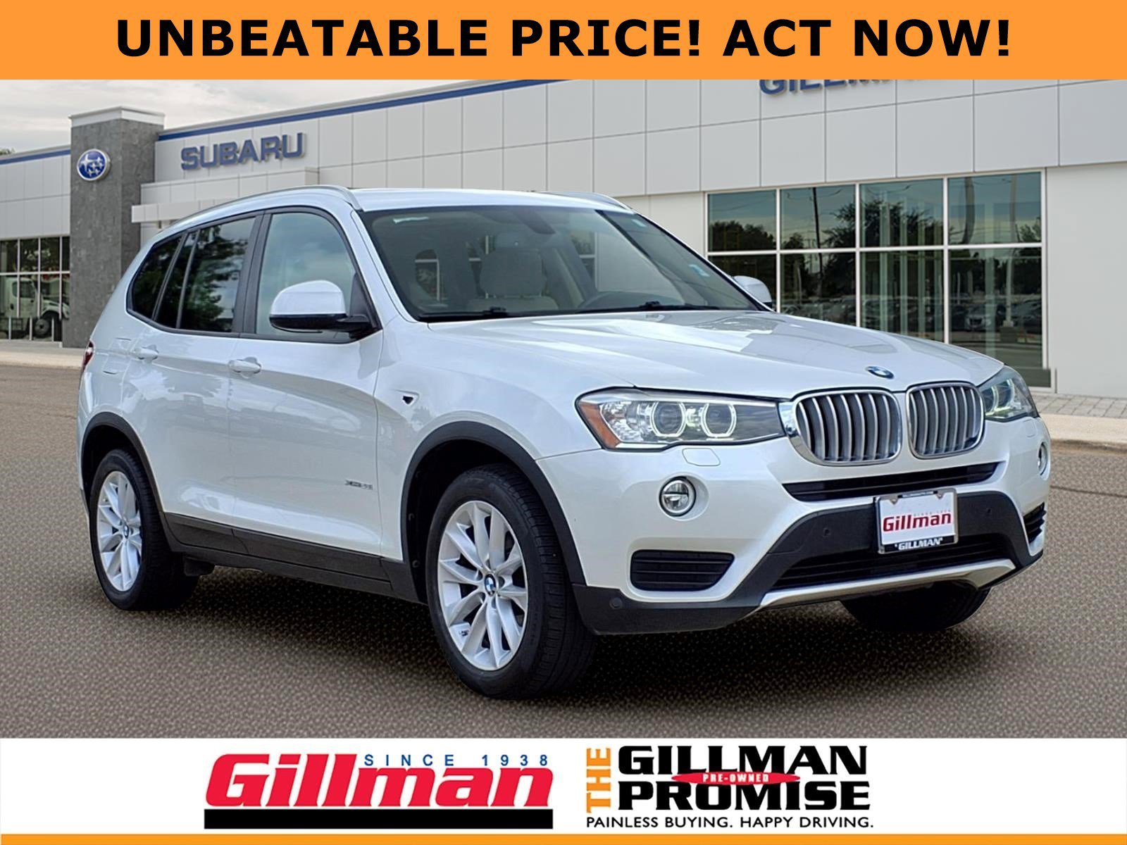 2017 BMW X3 xDrive28i