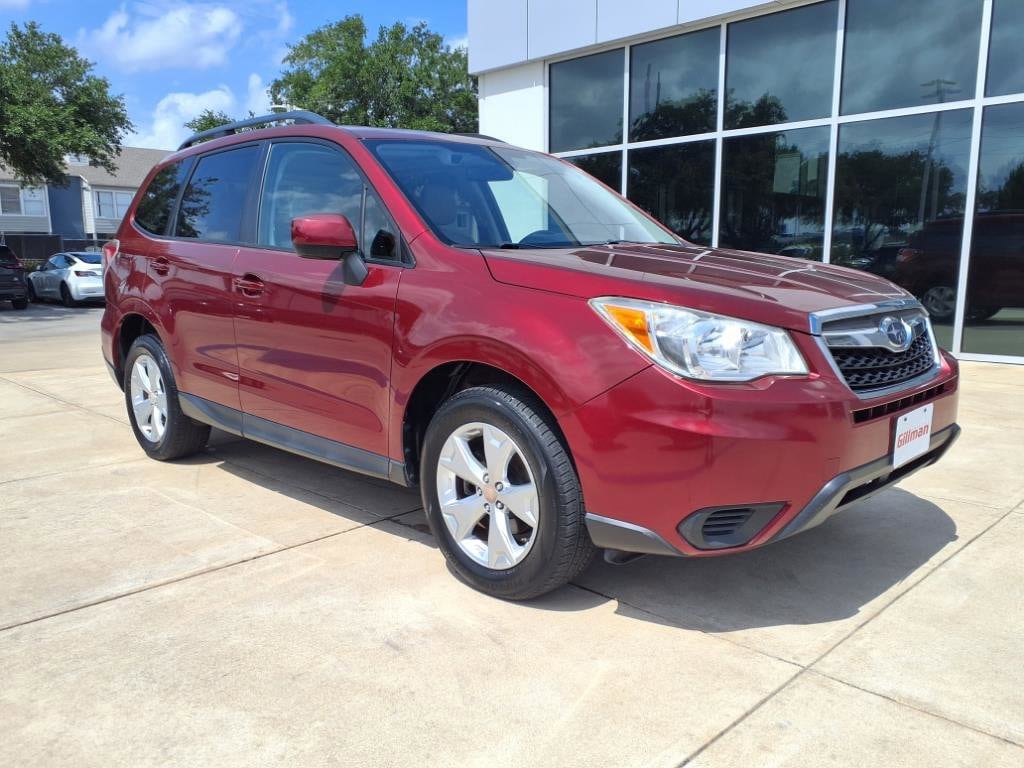 Used 2015 Subaru Forester i Premium with VIN JF2SJAFC8FH550569 for sale in Houston, TX