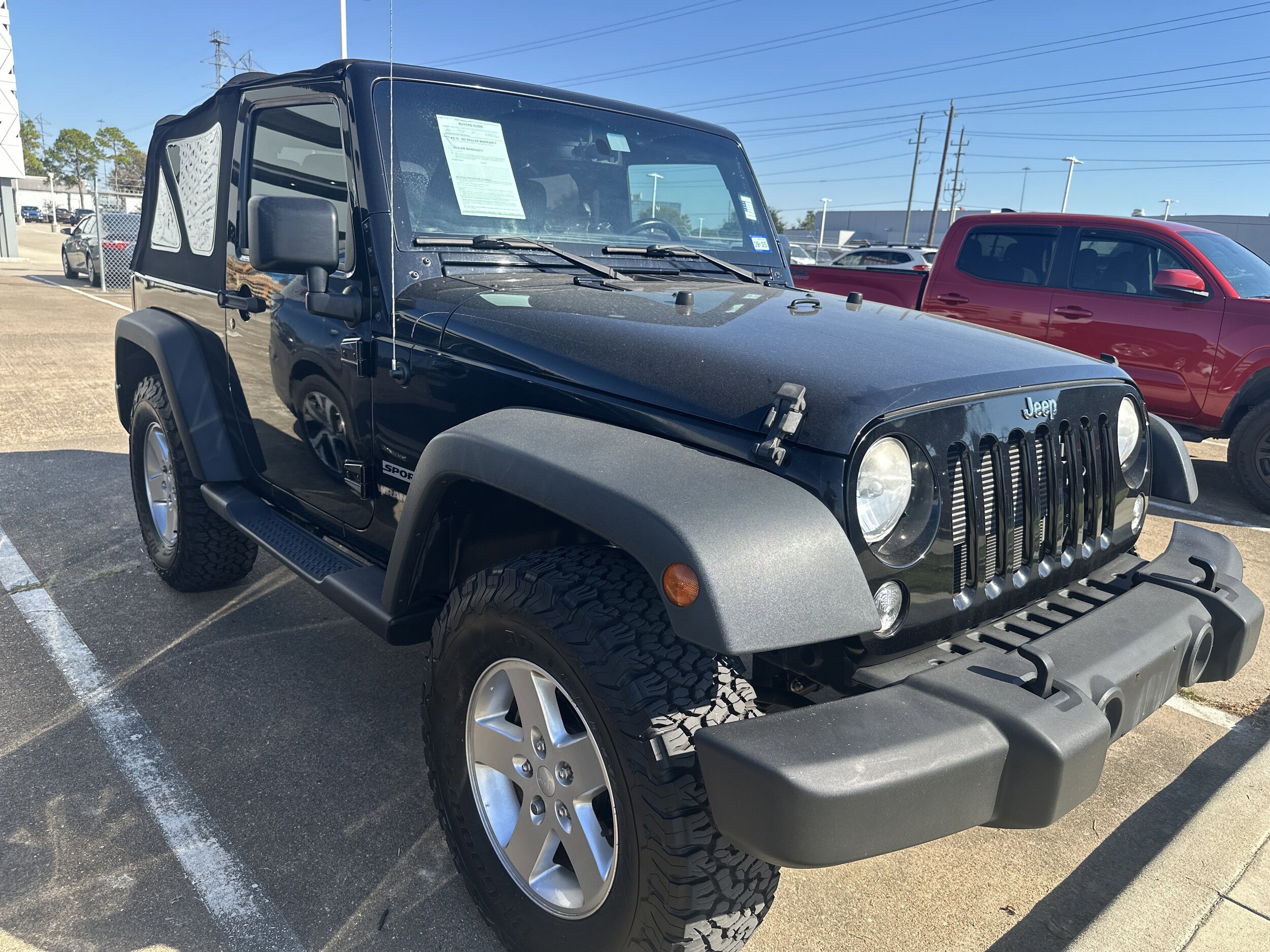 2015 Jeep Wrangler Sport photo 3