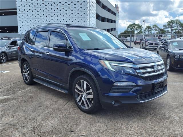 Used 2016 Honda Pilot Elite with VIN 5FNYF6H05GB058416 for sale in Houston, TX