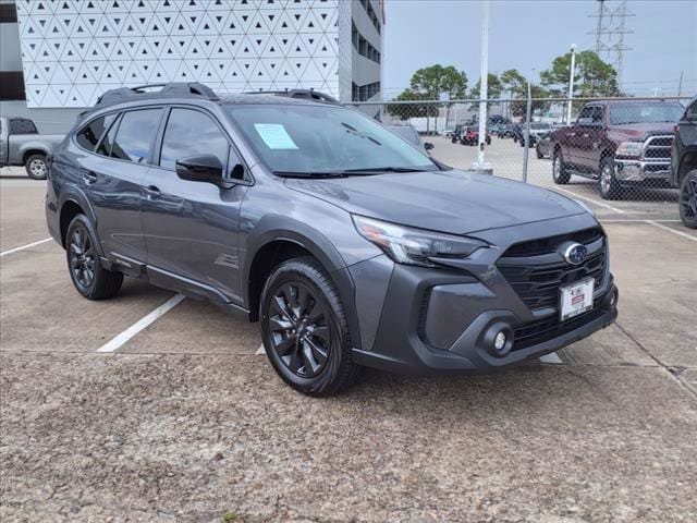 Certified 2024 Subaru Outback Onyx Edition with VIN 4S4BTGLD6R3265052 for sale in Houston, TX